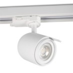 Bėgelių sistemos šviestuvas ATL3 GU10 W 230V PAR16 IP20 Aliuminio lydinys Balta