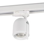 Bėgelių sistemos šviestuvas ATL3 GU10 W 230V PAR16 IP20 Aliuminio lydinys Balta