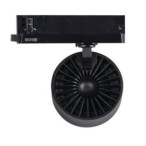 Bėgelių sistemos šviestuvas BTL 38W 930-B LED COB 230V 3000K 3800lm IP20 Aliuminio lydinys Juoda