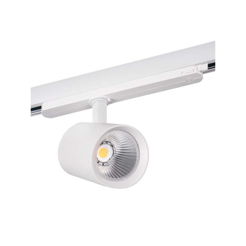 Bėgelių sistemos šviestuvas ATL1 30W 930-S6-W LED COB 230V 3000K 2850lm IP20 Aliuminio lydinys Plastikas Balta