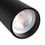 Bėgelių sistemos šviestuvas ATL2 GU10 B 230V PAR16 IP20 Aliuminio lydinys Juoda