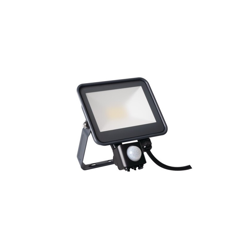 Prožektorius IQ-LED FL 20W NW SE 230V 4000K IP44 su judesio davikliu 5m, Garantija