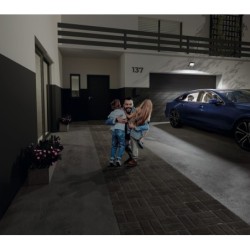 Prožektorius IQ-LED FL 50W NW SE 230V 4000K IP44 su judesio davikliu 5m, Garantija