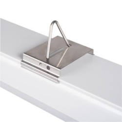 LED linijinis šviestuvas TP STRONG 60W 12 NW 230V 4000K 8000lm IP65 (Neutrali balta) Plastikas PC Balta