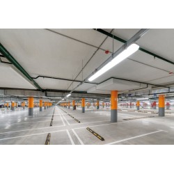 LED linijinis šviestuvas MAH MAX 48W 15 NW RYF 230V 4000K 7680lm IP65 (Neutrali balta) PC Pilka
