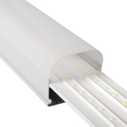 LED linijinis šviestuvas TP STRONG ECO TW46NW 230V 4000K 6000lm IP65 (Neutrali balta) Plastikas PC Pilka