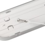 LED linijinis šviestuvas MAH PRO 38W 12R-NW 230V 4000K 6100/5600/4550/3750lm IP65 (Neutrali balta) PC Pilka