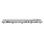 LED linijinis šviestuvas MAH PRO 38W 12R-NW 230V 4000K 6100/5600/4550/3750lm IP65 (Neutrali balta) PC Pilka