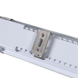 LED linijinis šviestuvas MAH PRO 52W 15R-NW 230V 4000K 8400/7300/6200/5000lm IP65 (Neutrali balta) PC Pilka