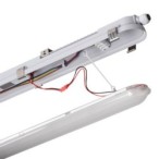 LED linijinis šviestuvas MAH PRO 52W 15R-NW 230V 4000K 8400/7300/6200/5000lm IP65 (Neutrali balta) PC Pilka