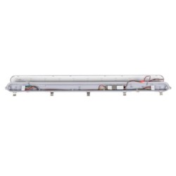 LED linijinis šviestuvas MAH PRO 52W 15R-NW 230V 4000K 8400/7300/6200/5000lm IP65 (Neutrali balta) PC Pilka