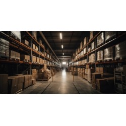 LED linijinis šviestuvas MAH PRO 52W 15R-NW 230V 4000K 8400/7300/6200/5000lm IP65 (Neutrali balta) PC Pilka