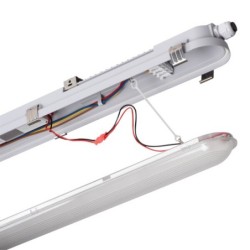 LED linijinis šviestuvas MAH PRO Y 52W 15R-NW 230V 4000K 8400/7300/6200/5000lm IP65 (Neutrali balta) PC Pilka