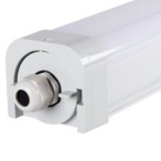 LED linijinis šviestuvas TP STRONG 90W NW 230V 4000K 12000lm IP65 (Neutrali balta) Plastikas PC Balta
