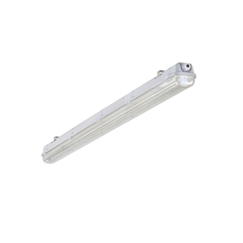 LED linijinis šviestuvas MAH PLUS-158/4LED/PC T8 G13 230V IP65 Plastikas PC Pilka
