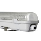 LED linijinis šviestuvas MAH PLUS-158/4LED/PC T8 G13 230V IP65 Plastikas PC Pilka