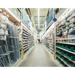 LED linijinis šviestuvas TP STRONG 75W NW 230V 4000K 10000lm IP65 (Neutrali balta) Plastikas PC Balta
