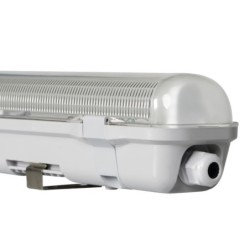 LED linijinis šviestuvas MAH PLUS-136/4LED/PC T8 G13 230V IP65 Plastikas PC Pilka