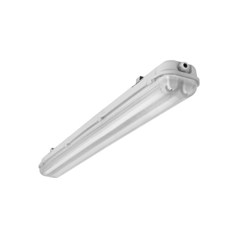 LED linijinis šviestuvas MAH PLUS-236-ABS/PC T8 G13 230V IP65 Plastikas PC Pilka