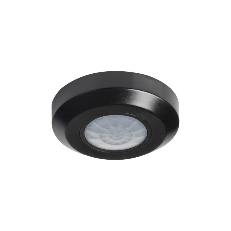 PIR Judesio daviklis ZONA MINI-B 230V IP20 H360° Plastikas Juoda