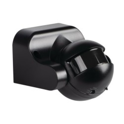 PIR Judesio daviklis ALER JQ-30-B/B 230V IP44 H160/V20° Plastikas Juoda