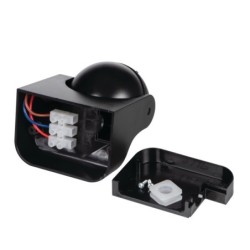 PIR Judesio daviklis ALER JQ-30-B/B 230V IP44 H160/V20° Plastikas Juoda