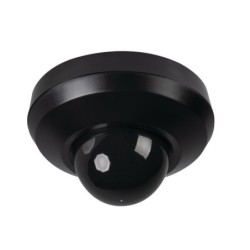 3xPIR Judesio daviklis SENTO-O-WT-B/B 230V IP44/20 H360° Plastikas Juoda