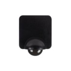 PIR Judesio daviklis SENSQUARE-B/B 230V IP54 H360° Plastikas Juoda