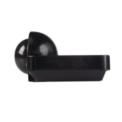 PIR Judesio daviklis SENSQUARE-B/B 230V IP54 H360° Plastikas Juoda
