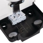 PIR Judesio daviklis SENSQUARE-B/B 230V IP54 H360° Plastikas Juoda