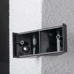 PIR Judesio daviklis SENSQUARE-B/B 230V IP54 H360° Plastikas Juoda