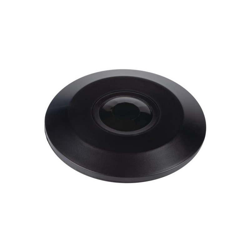 PIR Judesio daviklis ZONA FLAT-B/B 230V IP20 H360/V120° Plastikas Juoda