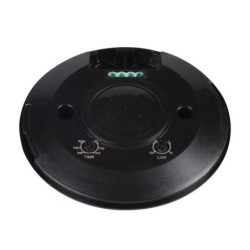 PIR Judesio daviklis ZONA FLAT-B/B 230V IP20 H360/V120° Plastikas Juoda