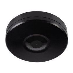 PIR Judesio daviklis ZONA MINI WT-B/B 230V IP65/20 H360° Plastikas Juoda