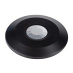 PIR Judesio daviklis ZONA FLAT-B 230V IP20 H360/V120° Plastikas Juoda