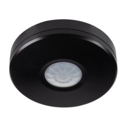 PIR Judesio daviklis ZONA MINI WT-B 230V IP65/20 H360° Plastikas Juoda