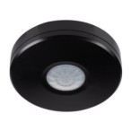 PIR Judesio daviklis ZONA MINI WT-B 230V IP65/20 H360° Plastikas Juoda
