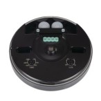 PIR Judesio daviklis ZONA MINI WT-B 230V IP65/20 H360° Plastikas Juoda