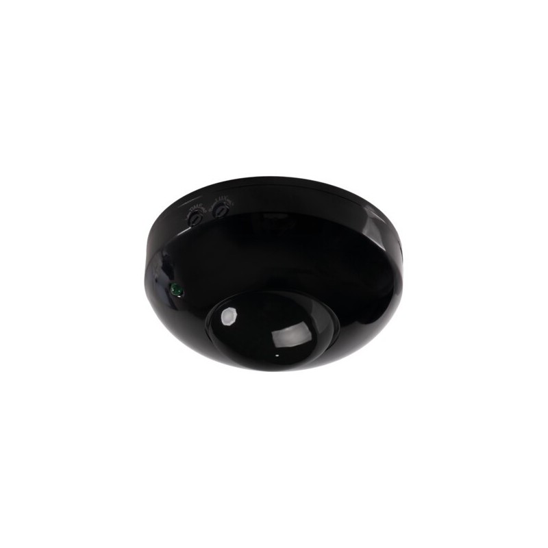 PIR Judesio daviklis ZONA JQ-37-B/B 230V IP20 H360/V120° Plastikas Juoda