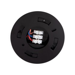 PIR Judesio daviklis ZONA JQ-37-B/B 230V IP20 H360/V120° Plastikas Juoda