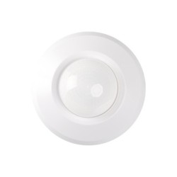 3xPIR Judesio daviklis SENTO-O-WT-W 230V IP44/20 H360° Plastikas Balta