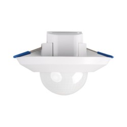 3xPIR Judesio daviklis SENTO-O-WT-W 230V IP44/20 H360° Plastikas Balta