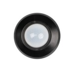 3xPIR Judesio daviklis SENTO-O-WT-B 230V IP44/20 H360° Plastikas Juoda