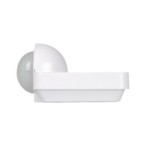 PIR Judesio daviklis SENSQUARE-W 230V IP54 H360° Plastikas Balta