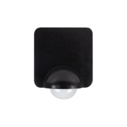PIR Judesio daviklis SENSQUARE-B 230V IP54 H360° Plastikas Juoda