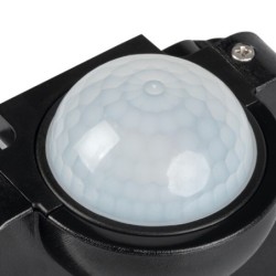 PIR Judesio daviklis SENSQUARE-B 230V IP54 H360° Plastikas Juoda