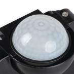 PIR Judesio daviklis SENSQUARE-B 230V IP54 H360° Plastikas Juoda