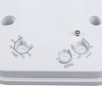 Mikrobangų Judesio daviklis SQMOTION-W 230V IP20 360° Plastikas Balta