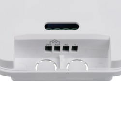 Mikrobangų Judesio daviklis SQMOTION-W 230V IP20 360° Plastikas Balta