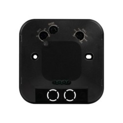 Mikrobangų Judesio daviklis SQMOTION-B 230V IP20 360° Plastikas Juoda